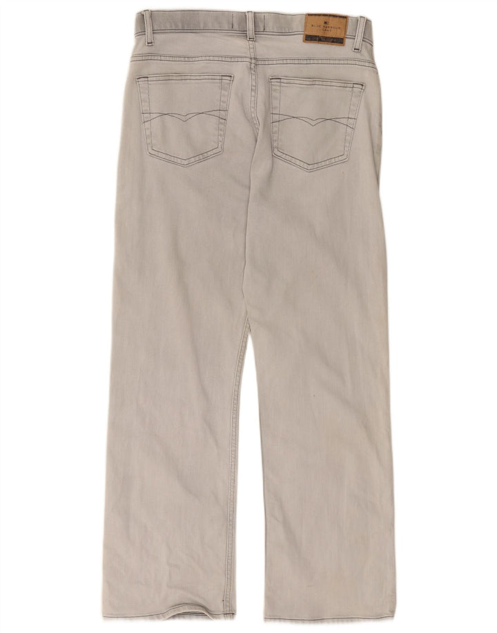 Мужские прямые джинсы Marks & Spencer Blue Harbour W34 L29, серый хлопок