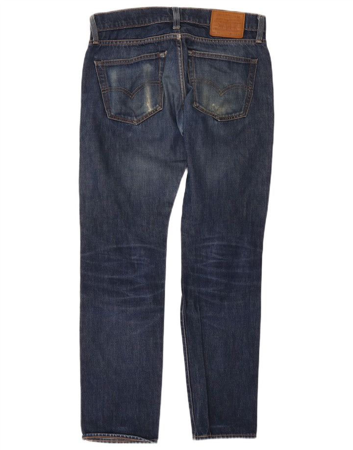 Мужские джинсы Levi's 511 Slim W31 L32 Темно-синие, хлопок