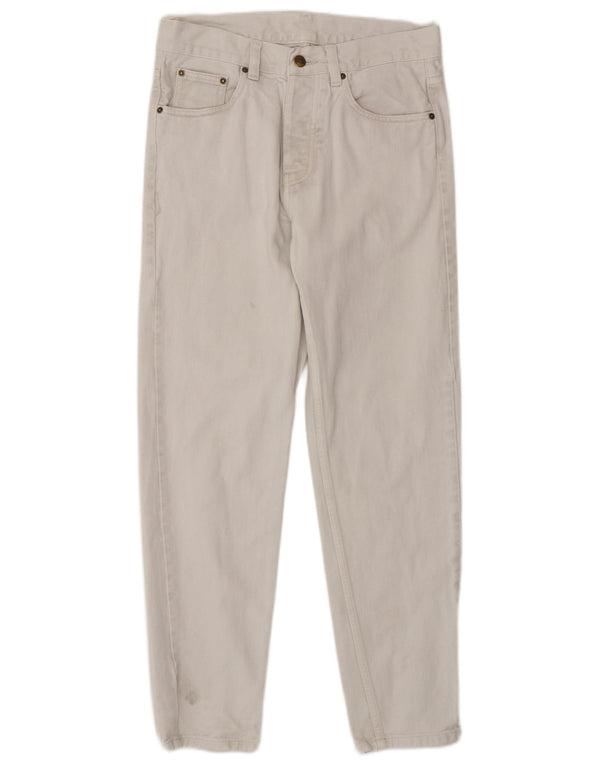 Мужские джинсы Carhartt W28 L28 белого цвета, хлопок