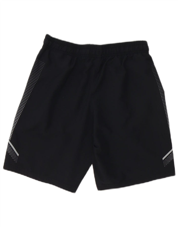 Спортивные шорты Under Armour для мальчиков 11–12 лет, большие черные из полиэстера