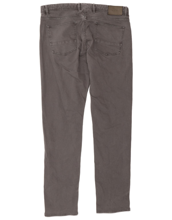 Мужские зауженные джинсы Massimo Dutti EU 46 XL W36 L32, серый хлопок