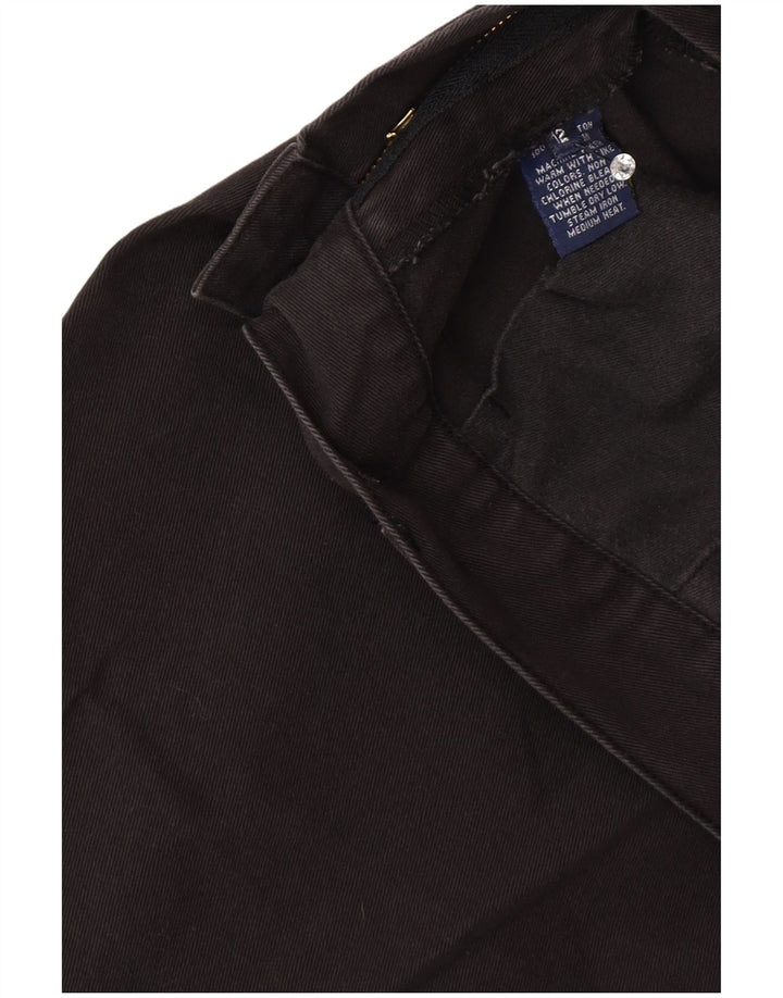 Женские капри Ralph Lauren, размер США 12, большой размер W30 L22, черный хлопок