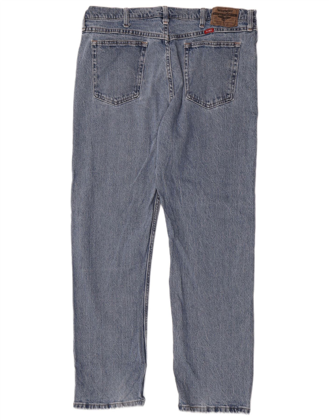 Мужские прямые джинсы Wrangler W38 L30 синие, хлопок