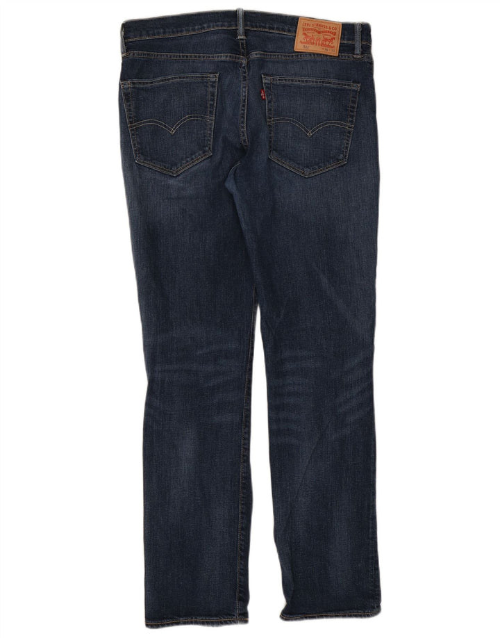 Мужские джинсы Levi's 511 Slim W36 L32 Темно-синие, хлопок