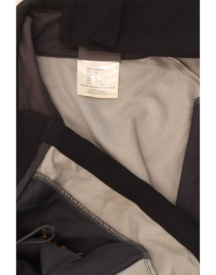 Мужская ветровка Jack Wolfskin UK 36/38, средний черный полиамид