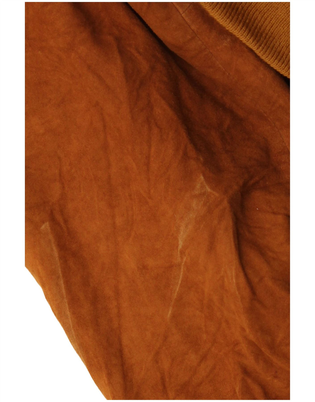 Винтажная мужская замшевая куртка-бомбер EU 56 3XL коричневая кожа