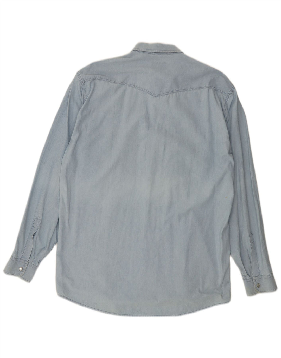 Мужская джинсовая рубашка LEVI'S, большая синяя, хлопок