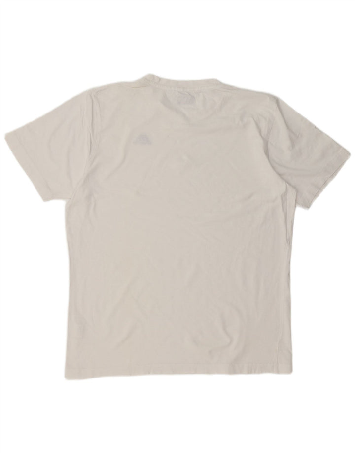 Мужская футболка Kappa Top XL, белый хлопок
