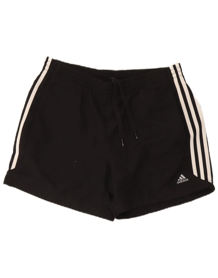 Adidas Mens Clima 365 Спортивные шорты среднего размера из полиэстера черного цвета