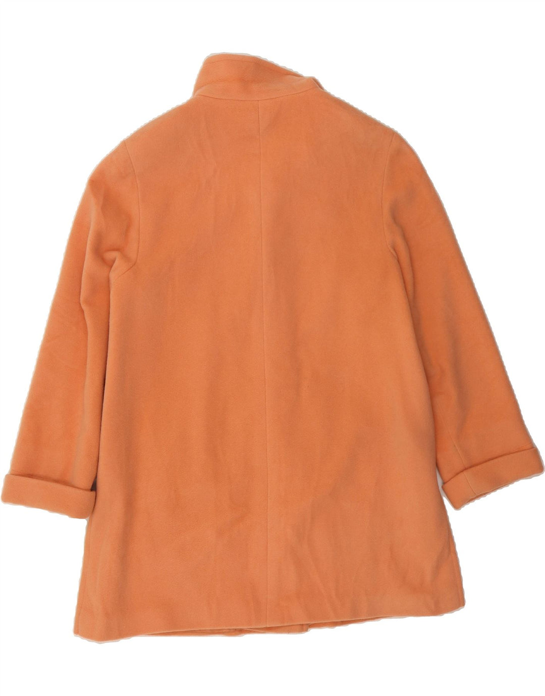 BASLER Womens Overcoat UK 14 Large  Orange Wool Vintage Basler and Second-Hand Basler from Messina Hembry 