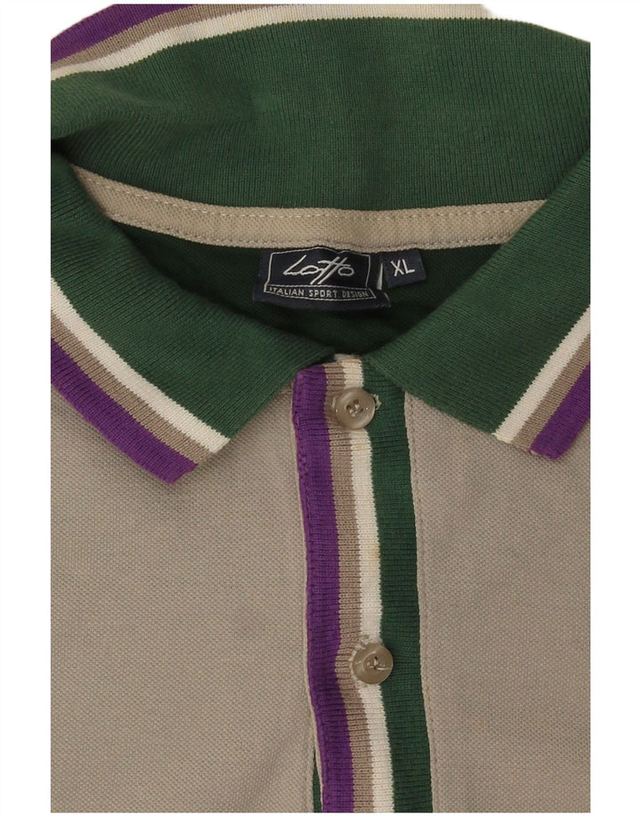 Рубашка Поло Мужская Lotto XL Серая