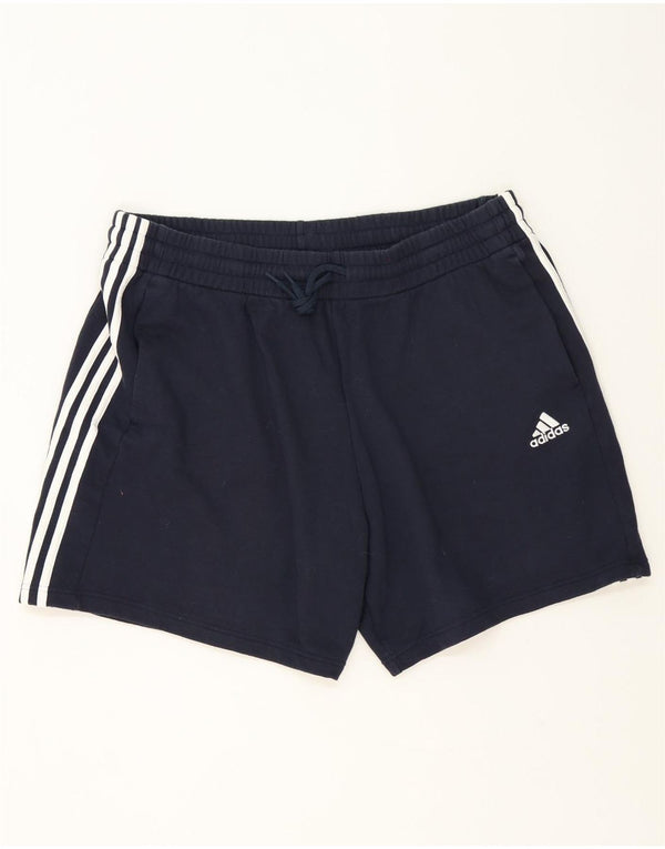 Мужские спортивные шорты Adidas 2XL темно-синие, хлопок