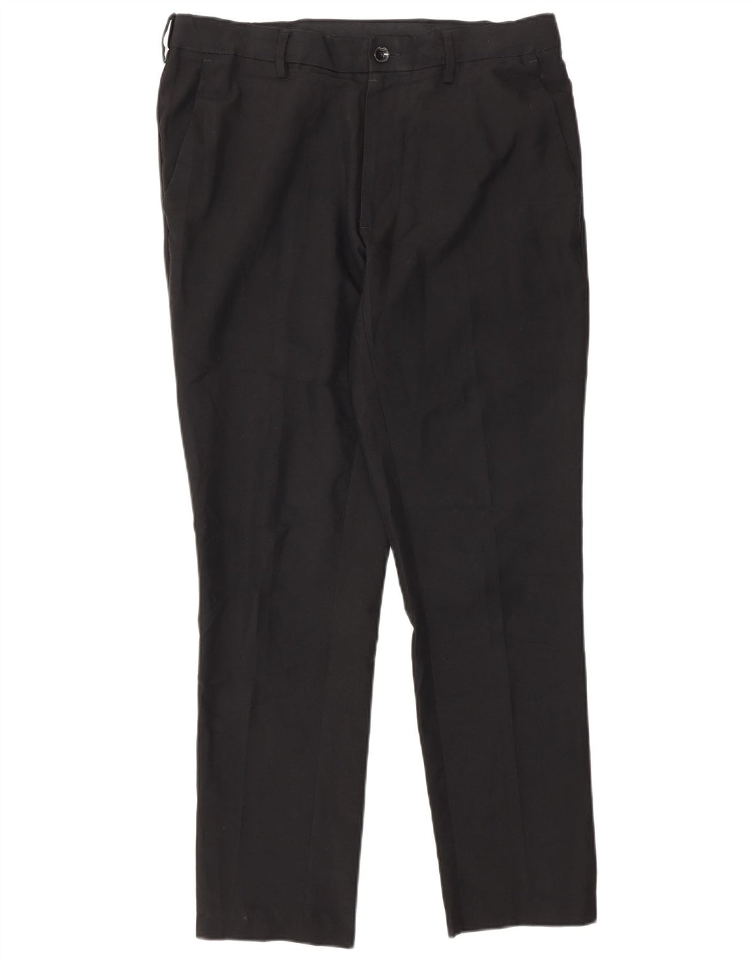 Мужские брюки-чиносы Marks & Spencer W32 L29, черные, полиэстер