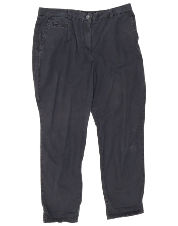Женские брюки чинос Marks & Spencer UK 12 Medium W32 L26 Темно-синие