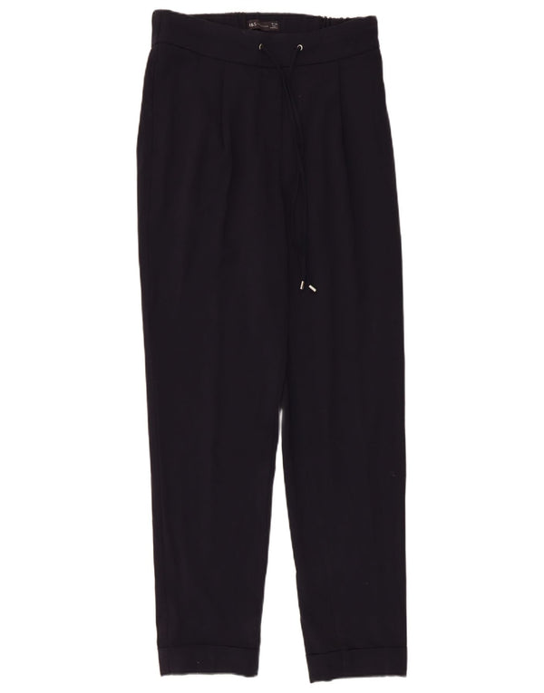 Женские повседневные брюки Marks & Spencer UK 10 Small W30 L30 Темно-синие