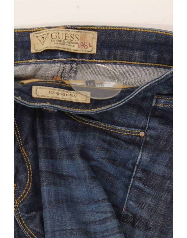 Guess Женские джинсы Bootcut W27 L33 Темно-синие