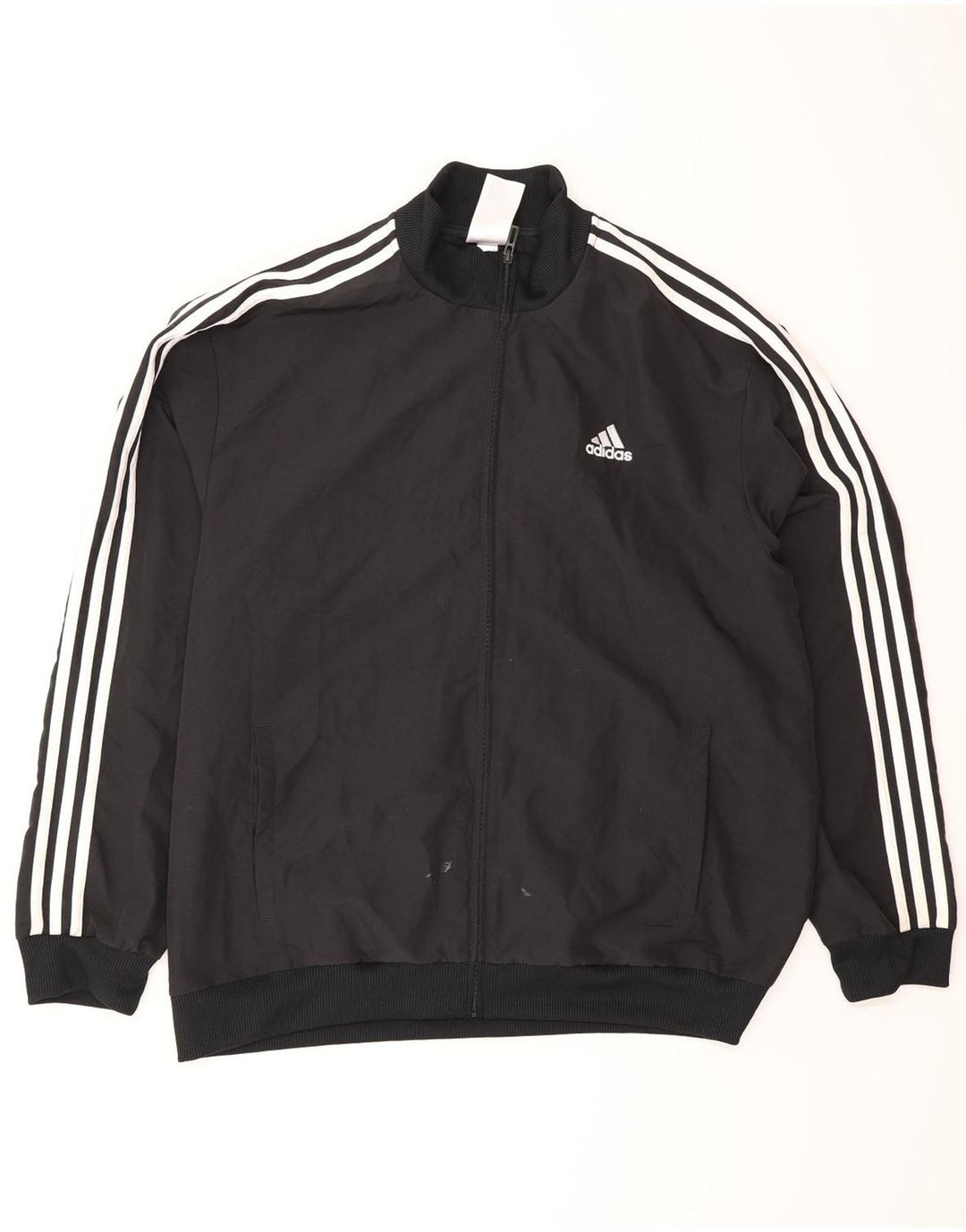 Мужская спортивная куртка Adidas, большая черная полиэстер