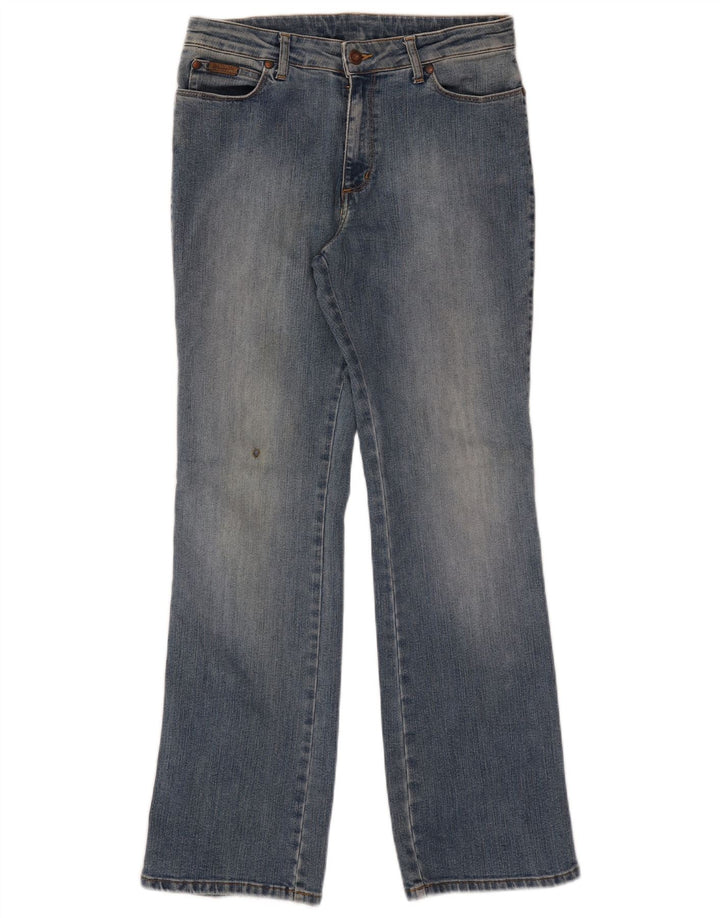 Женские джинсы Bootcut Wrangler W30 L30 синие, хлопок