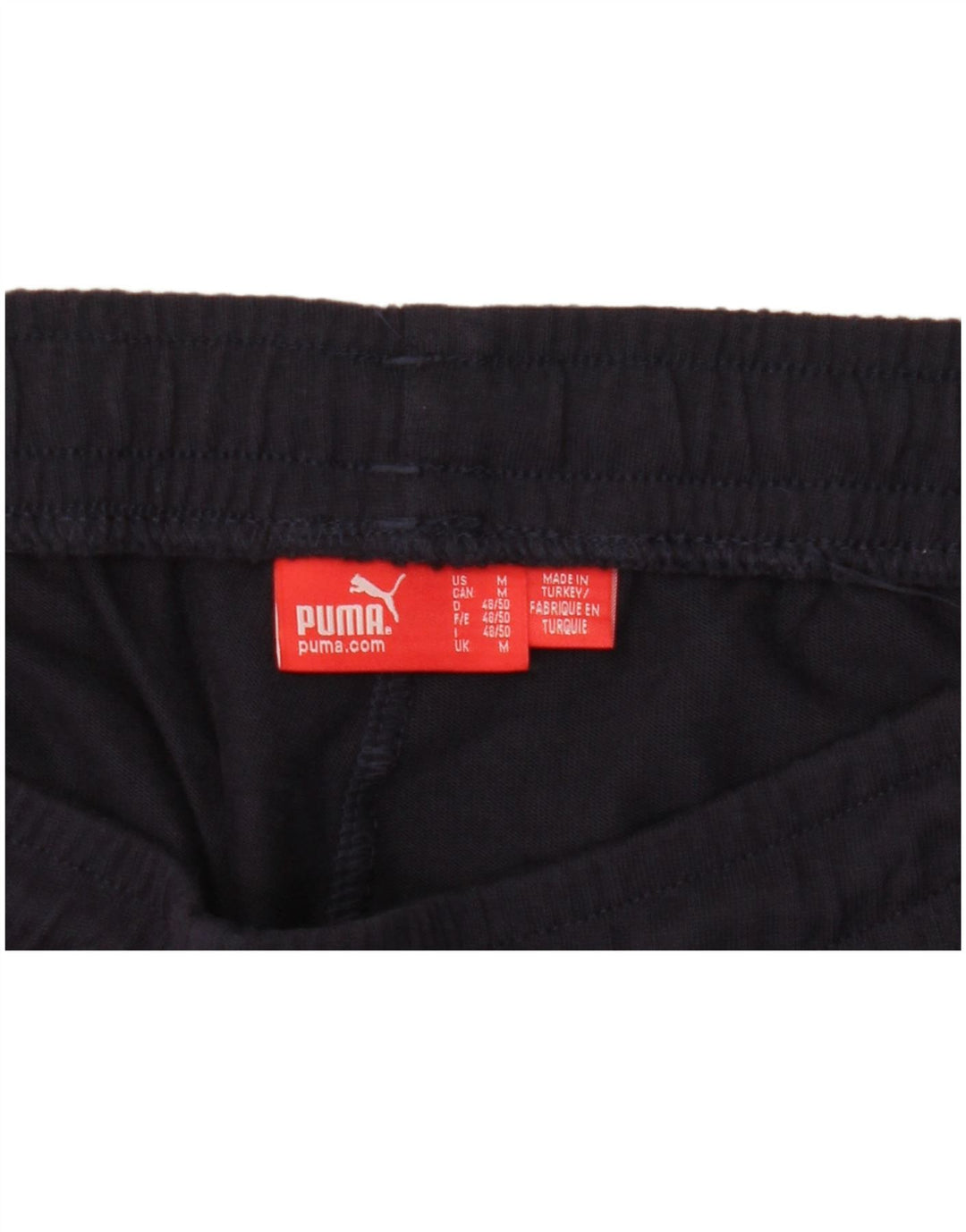 Брюки мужские спортивные Puma средние темно-синие