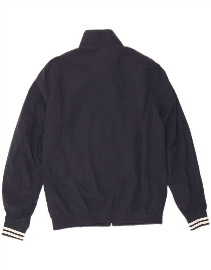 Мужская куртка-бомбер Jack & Jones UK 38, средний темно-синий, хлопок