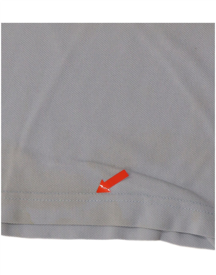 BOGGI Mens Polo Shirt Medium Blue Cotton