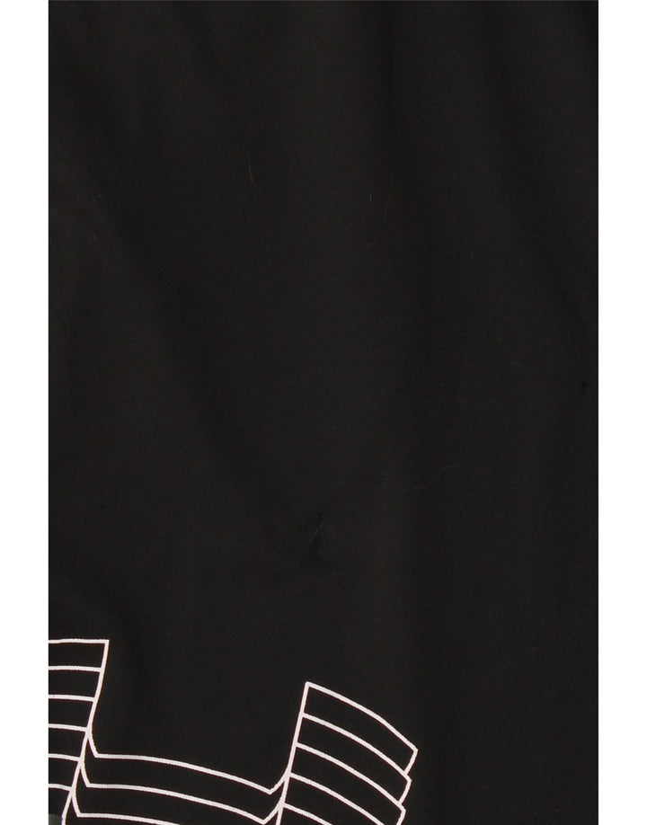 Спортивные шорты с графическим рисунком для мальчиков UNDER ARMOR, 13–14 лет, размер XL, черные