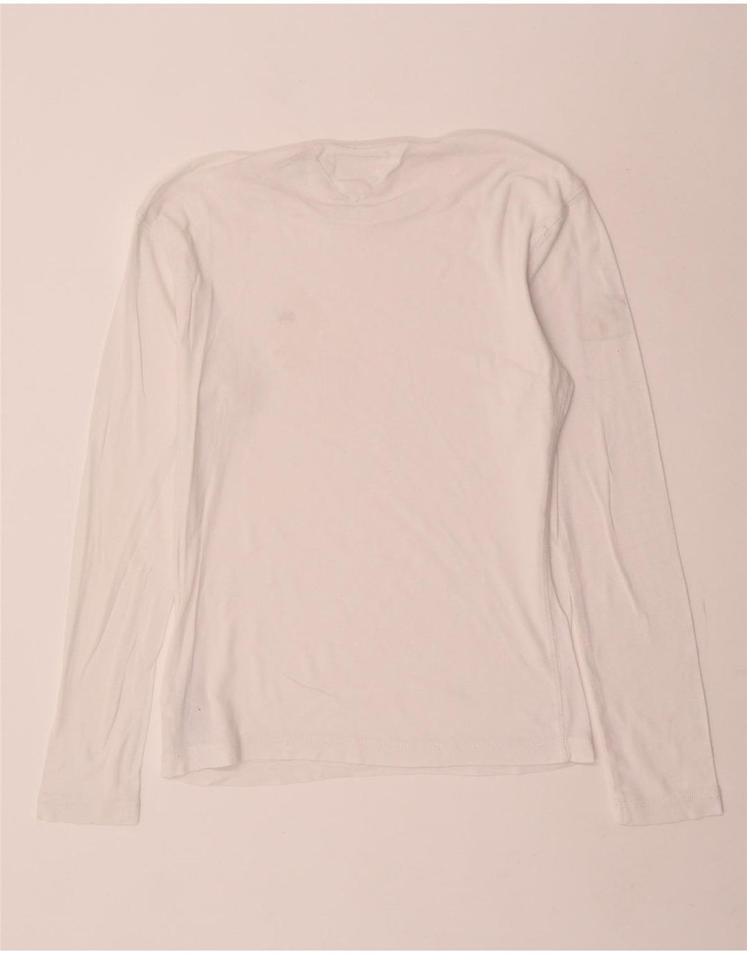 Tommy Hilfiger Мужской топ с длинным рукавом, средний белый хлопок