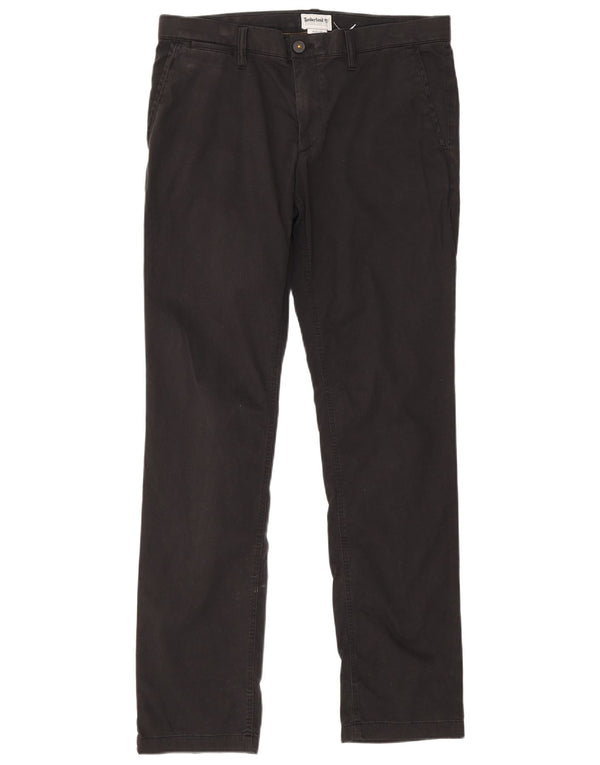 Мужские прямые брюки-чиносы Timberland W34 L32 черные