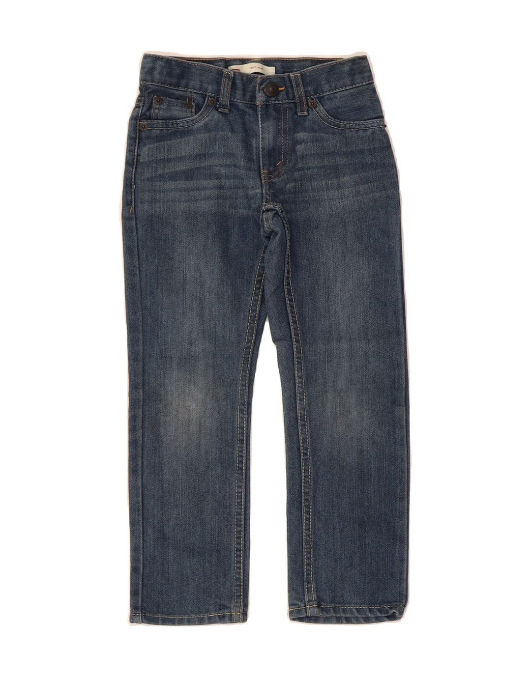LEVI'S Boys 511 Slim Jeans 6-7 Years W22 L20 Blue Cotton Vintage Levi's and Second-Hand Levi's from Messina Hembry 