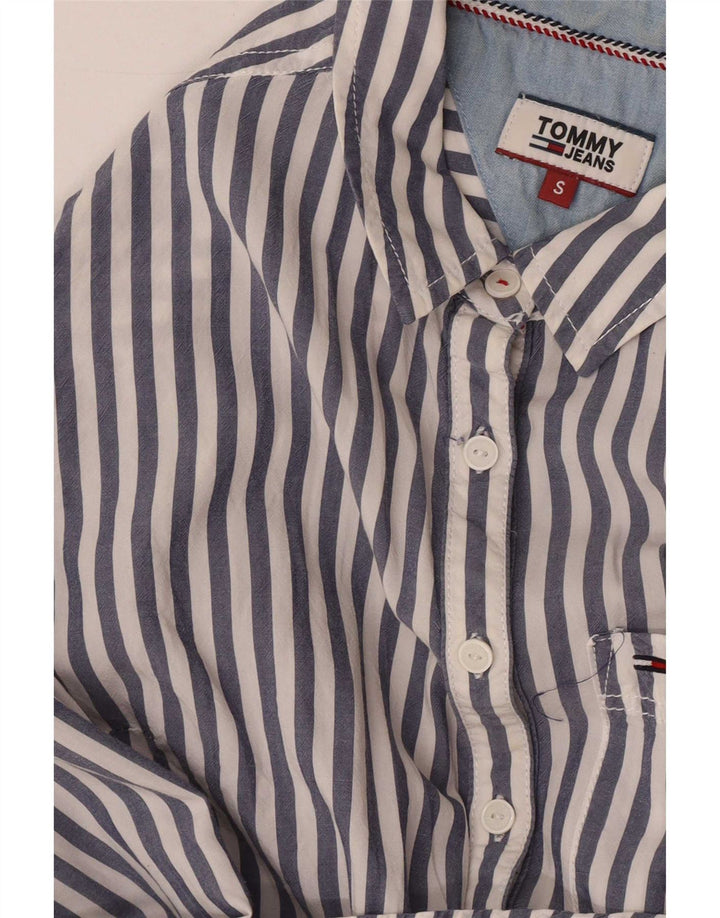 Женская рубашка Tommy Hilfiger UK 10, маленькая синяя полоска