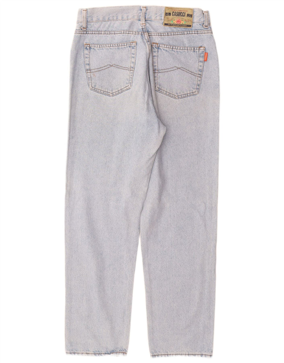 CASUCCI Женские зауженные джинсы с высокой талией IT 50 XL W28 L29 Синий хлопок