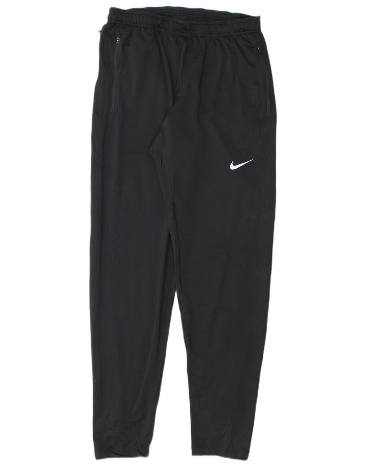 Мужские спортивные брюки Nike Dri Fit, средний черный полиэстер