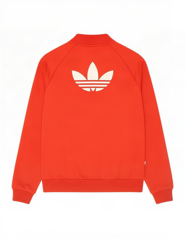 Женский спортивный костюм Adidas с графическим рисунком UK 12, средний красный полиэстер