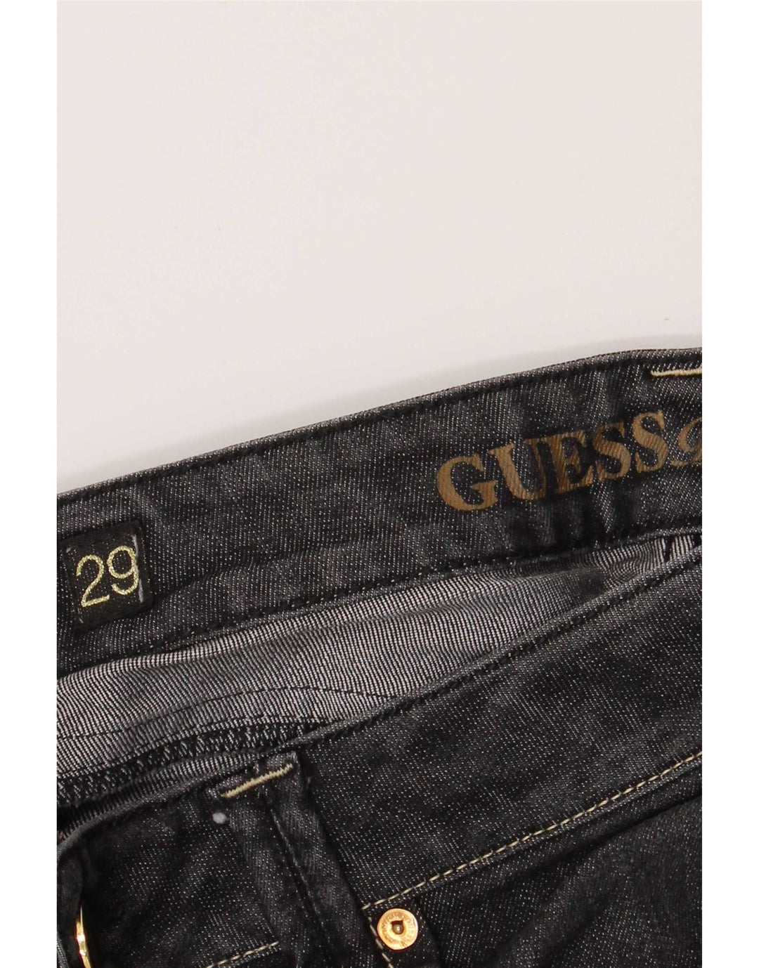 Женские укороченные узкие джинсы Guess W29 L26 серые