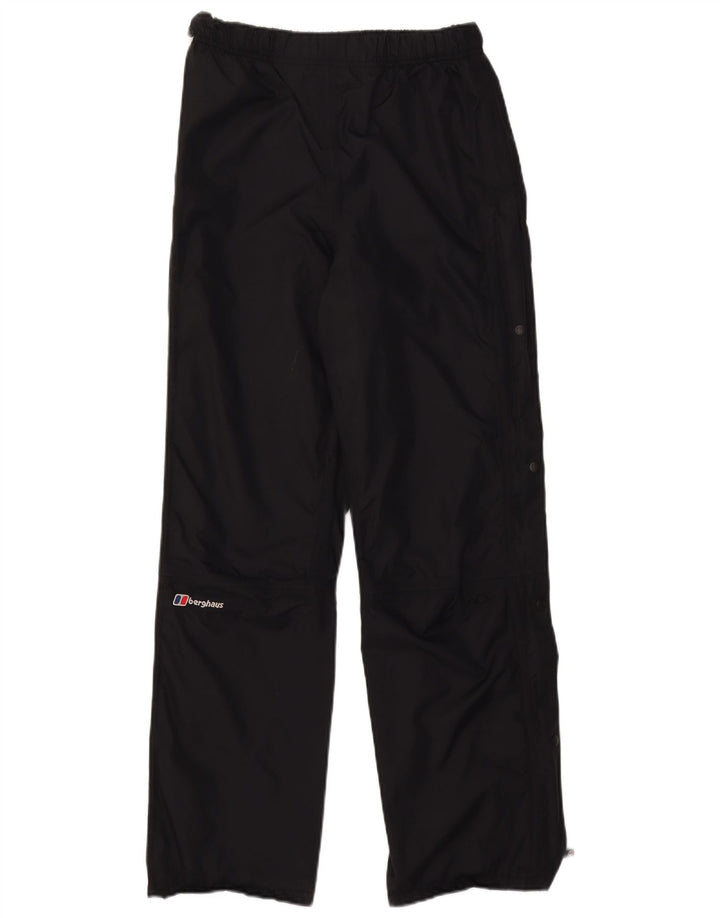 BERGHAUS Женские спортивные брюки UK 12, средний черный нейлон