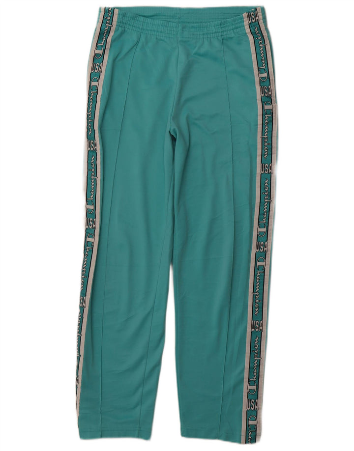 CHAMPION Womens Oversized Graphic Full Tracksuit UK 6 XS Turquoise