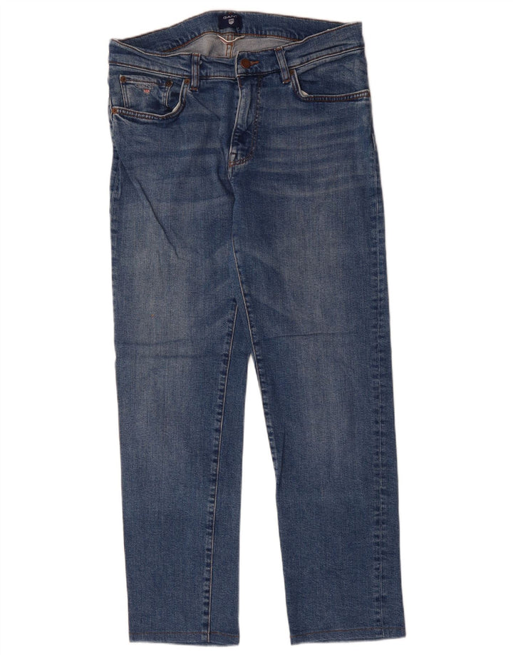 Женские прямые джинсы GANT W32 L29, синий хлопок