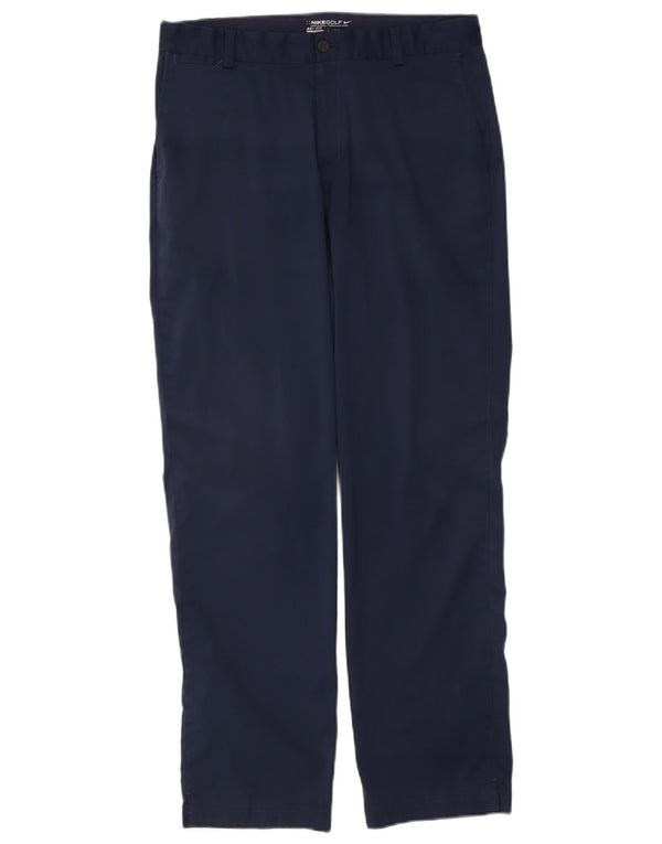 Мужские прямые брюки-чиносы Nike Dri Fit Medium W32 L32 Темно-синие