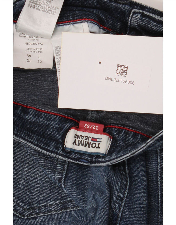 Мужские узкие джинсы Tommy Hilfiger W32 L32 синие