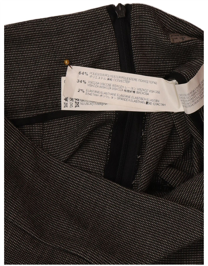 Женская юбка-карандаш Zara, маленькая W26, серая в пятнистый полиэстер