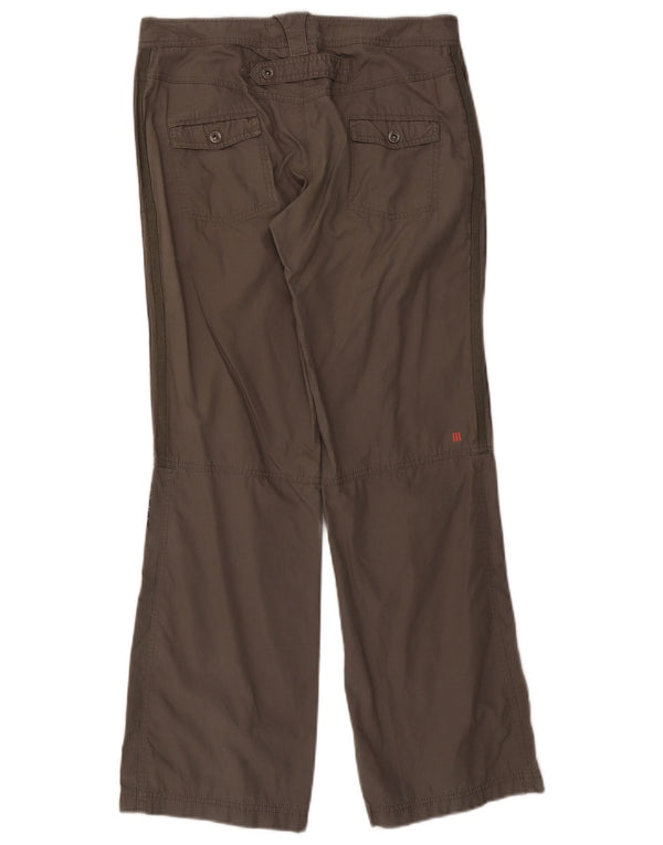 Женские прямые брюки чинос Adidas UK 12 Medium W30 L30 Серый хлопок
