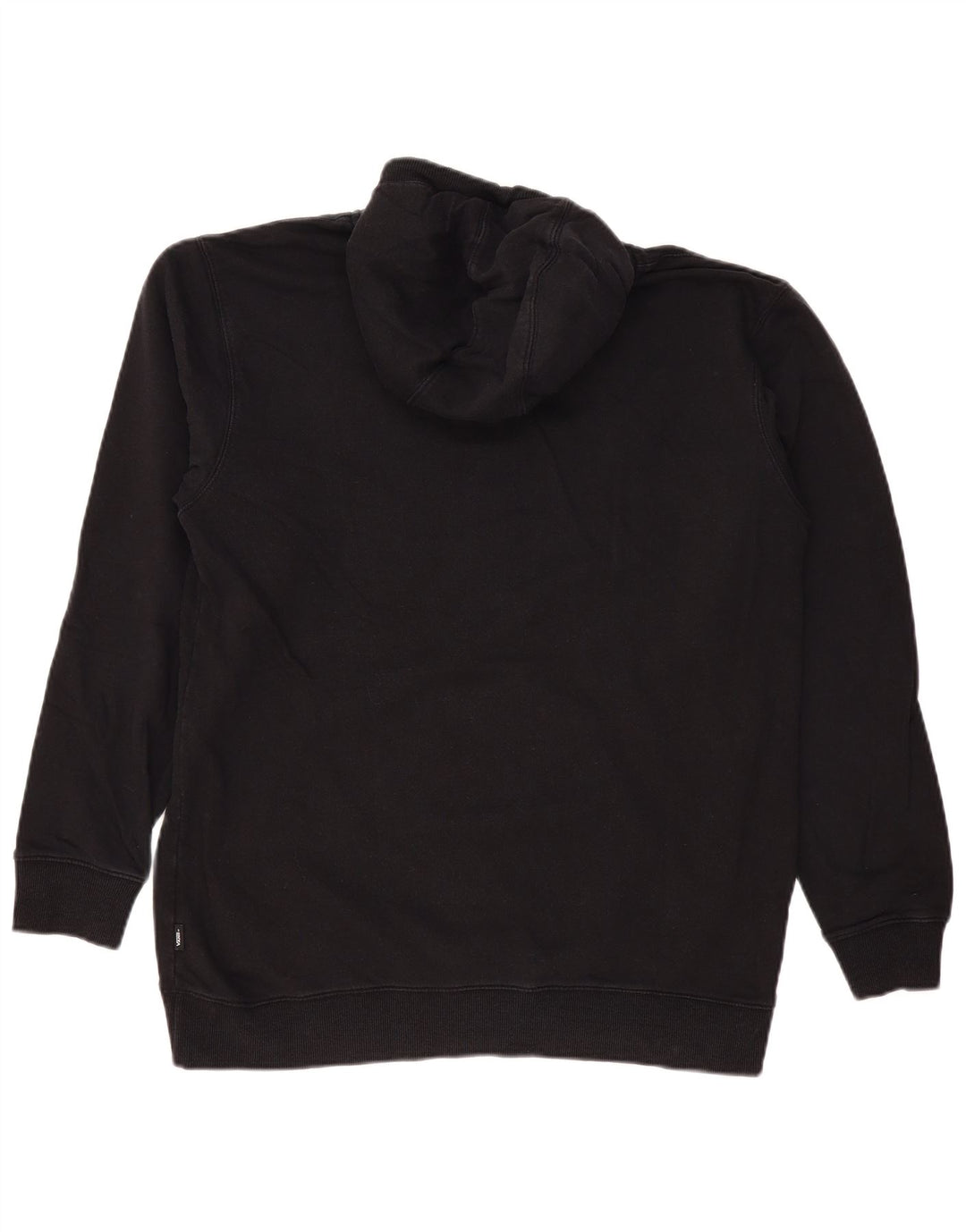 Мужской джемпер с капюшоном с рисунком VANS, большой черный