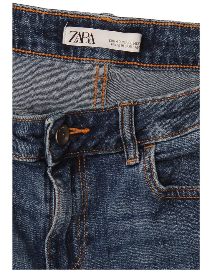 Женские джинсы скинни Zara EU 40 Medium W30 L27 Синие