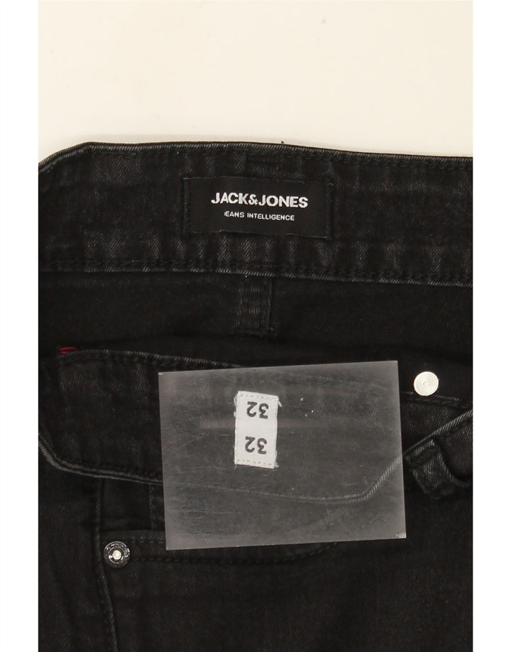 Джинсы мужские узкие JACK & JONES W32 L32 черные
