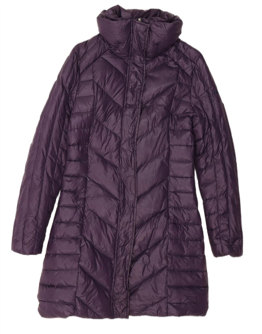 DIADORA Womens Padded Coat UK 10 Small Purple Polyamide