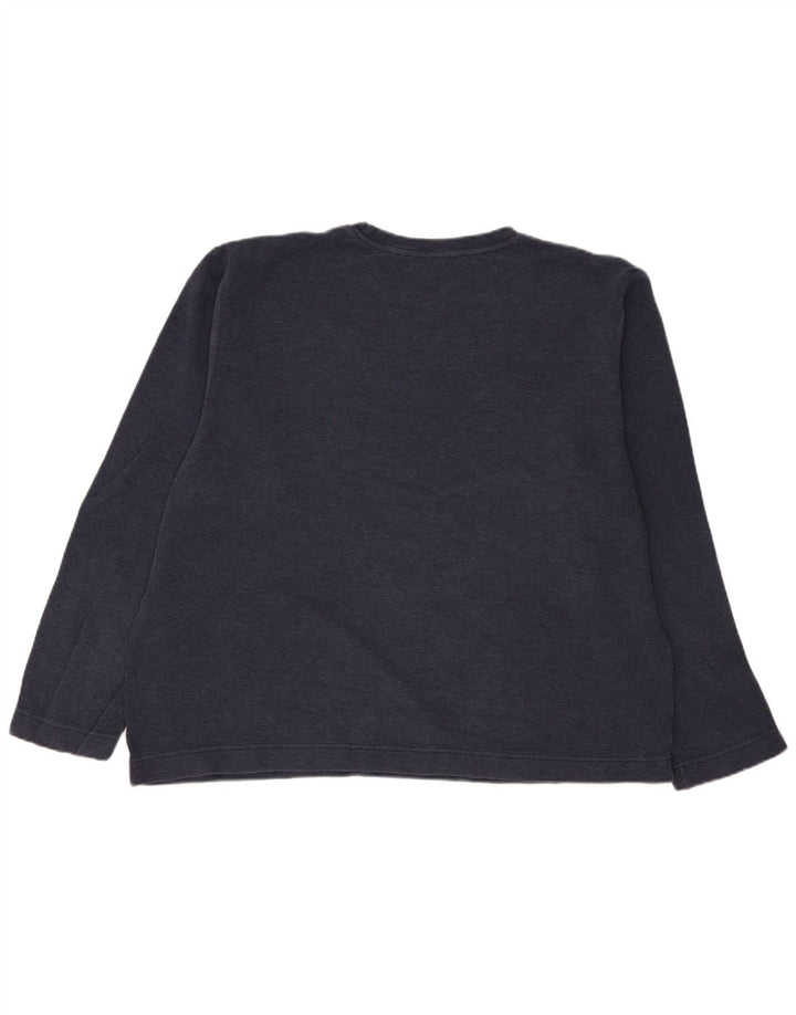 Мужской топ классического кроя Gap с длинным рукавом 2XL, темно-синий