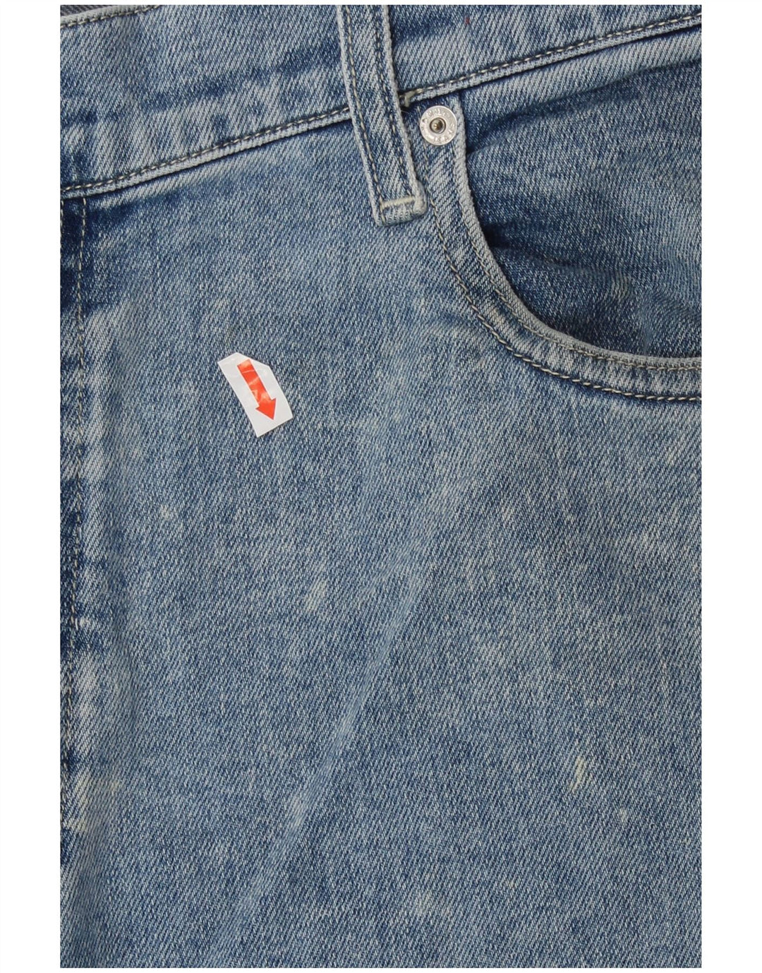 Мужские узкие джинсы Tommy Hilfiger W38 L27, синий хлопок