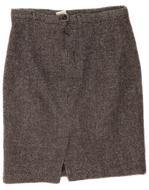 Женская юбка-карандаш Eastex UK 20 2XL W32 Черная пятнистая