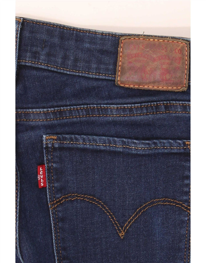 Женские джинсы Levi's 715 Bootcut W30 L32 Темно-синие, хлопок