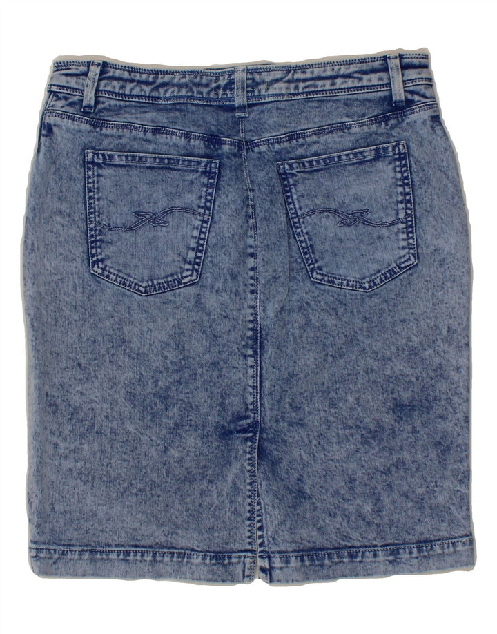 TRUSSARDI Womens Denim Skirt IT 44 Medium W30  Blue Vintage Trussardi and Second-Hand Trussardi from Messina Hembry 